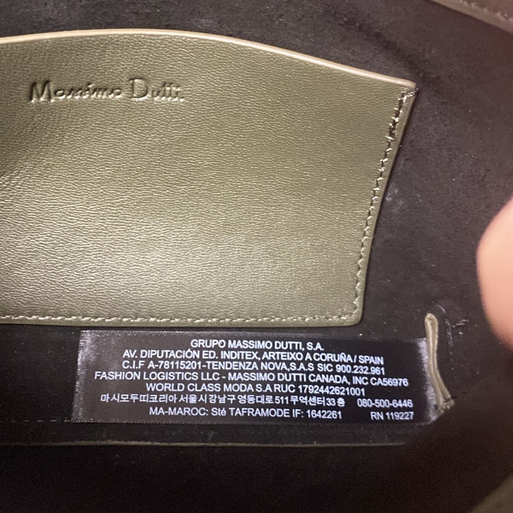 Massimo Dutti Awesome mini crossbody real leather bag - Picture 5 of 9